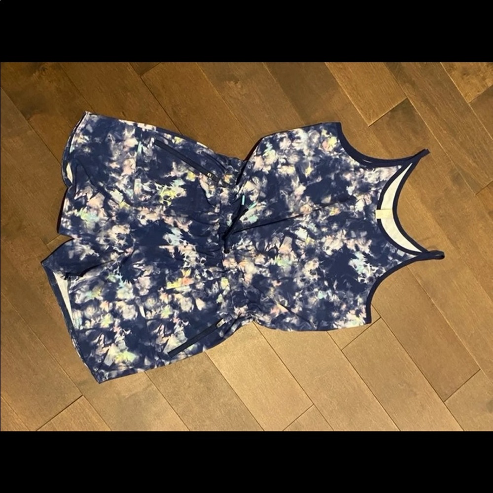 Athleta Girls watercolor romper